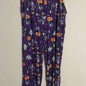 Women’s Halloween Witch Season Pajama Pants- Purple XL NWT